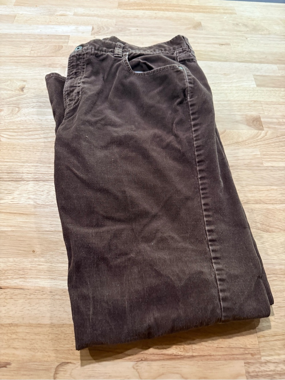 Old Navy Men's Dark Brown Corduroy Pants